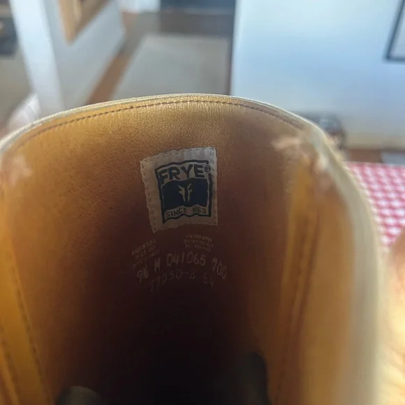 Frye Tan Heeled Boots - Picture 6 of 7